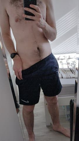 Post-workout horniness