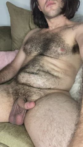 Do hairy guys with low hanging balls turn you on? 💦💦💦