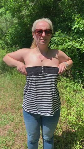 Flashing Outdoor Wife clip