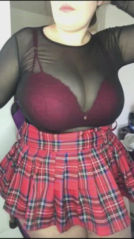 Naughty school girl outfit