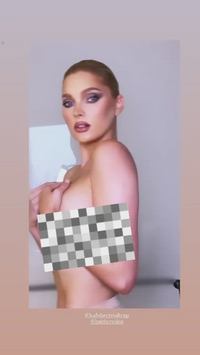 Elsa Hosk Model Nipple clip