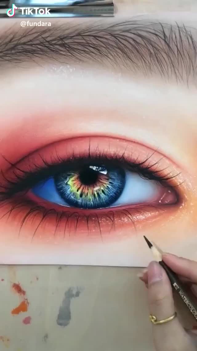 Here’s the answer!!??? @tiktok #eyes #drawing #art #coloring #eyelashes