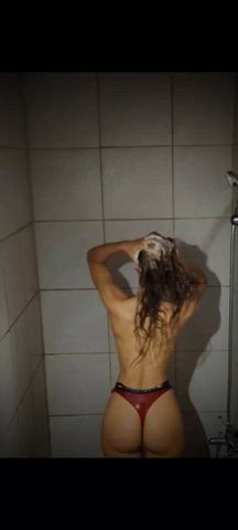 amateur ass ass shaking big ass latina muscular girl onlyfans shower small tits tiny