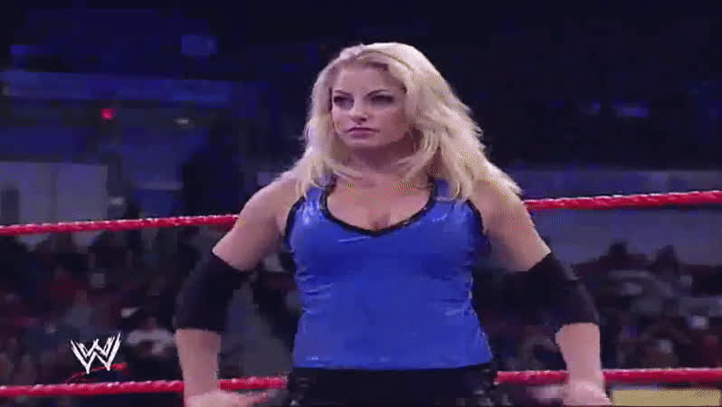 blonde trish stratus white girl wrestling clip