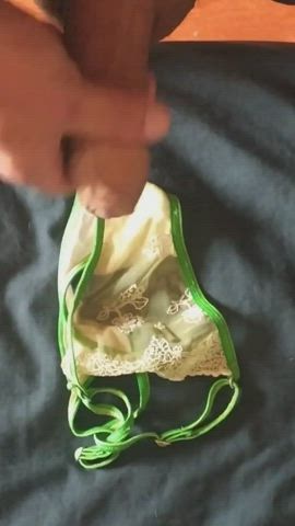 Cumshot Fetish Panties clip