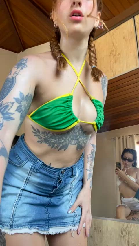 ass big ass bikini latina onlyfans pawg redhead skirt tits upskirt bikinis hot-girls-with-tattoos