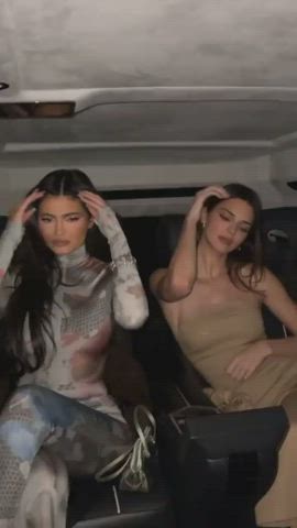 Celebrity Kendall Jenner Kylie Jenner clip