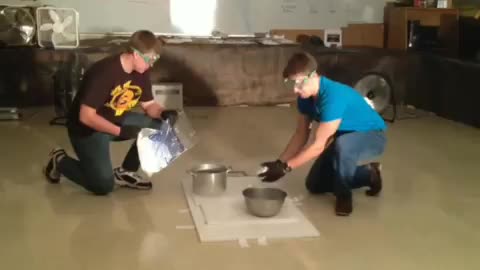 Making an Indoor Tornado. Using a ultrasonic mist maker, or better yet dry ice, plus