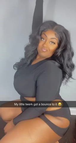 Ass BBW Booty Bouncing Thick Twerking clip
