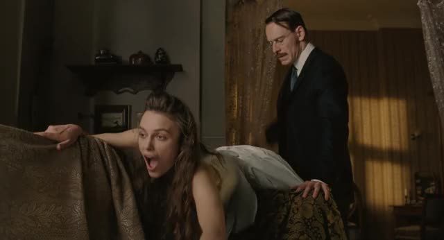 Keira Knightley spanked topless in A Dangerous Method (1080p)