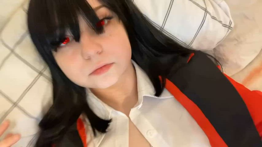 Yumeko Jabami flashing her titties & pussy [Kakegurui] (SpookyBaby777)