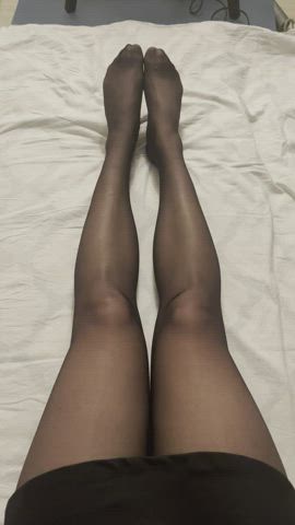 My Legs in Nylon (with sound)