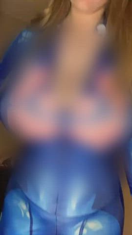Bouncing Tits Censored Cosplay clip