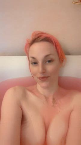 bath bathtub boobs flexible tits clip