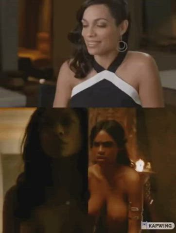 Rosario Dawson Big Tits Ass clip