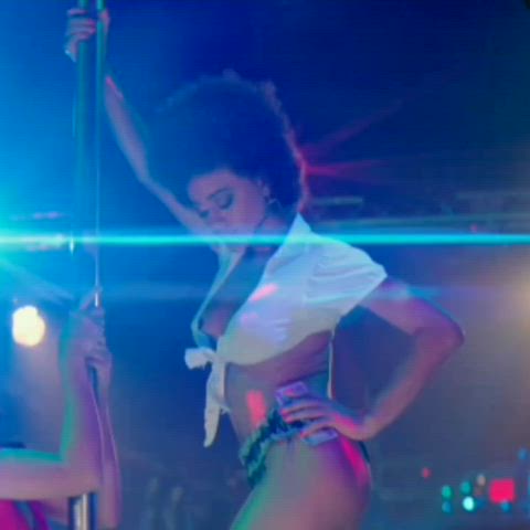 afro ass babe big tits celebrity ebony model strip striptease clip