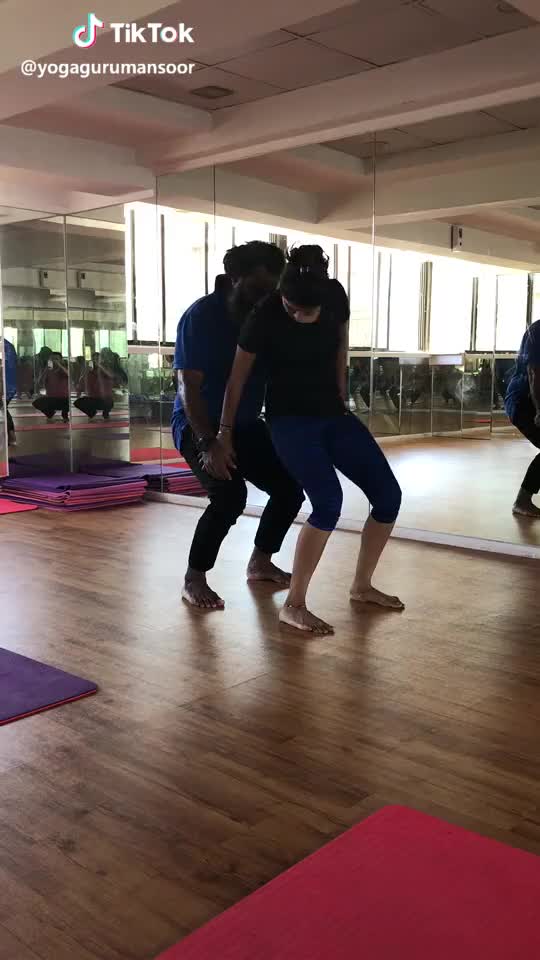 May best student @rashee_luv #ttfitnss #tiktokindia #yogagrumansoorbaluch #fitness