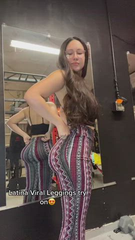 Working out in the forbidden leggings