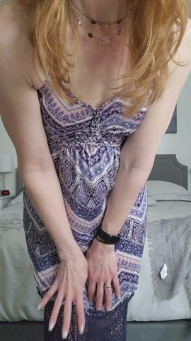 Anyone wanna see what's under my Easter dress?