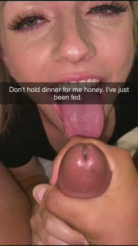 Don't hold dinner for me honey (cuck) (cei)