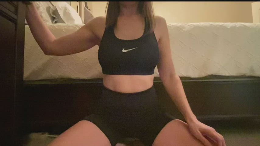 The sports bra was super uncomfortable and needed to come off [OC]