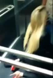 Cuckold Elevator Wife clip