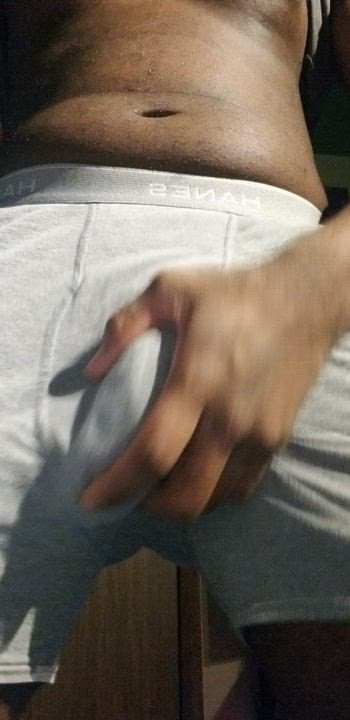 BBC Big Dick Cock Jerk Off Male Masturbation Underwear clip