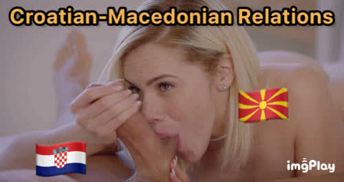 Macedonia Loves Giving Ballsucking HJ to Croatia