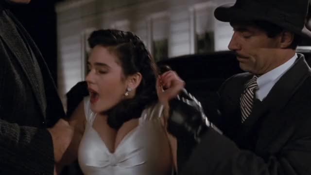 Jennifer Connelly - The Rocketeer - cleavage scenes