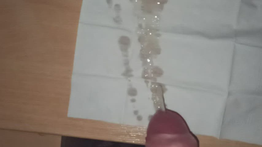 Big Dick Cumshot Masturbating Slow Motion clip