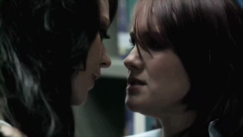 celebrity couple kiss latina lesbian mexican passionate seduction teens clip