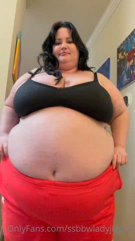 bbw brunette chubby underwear clip