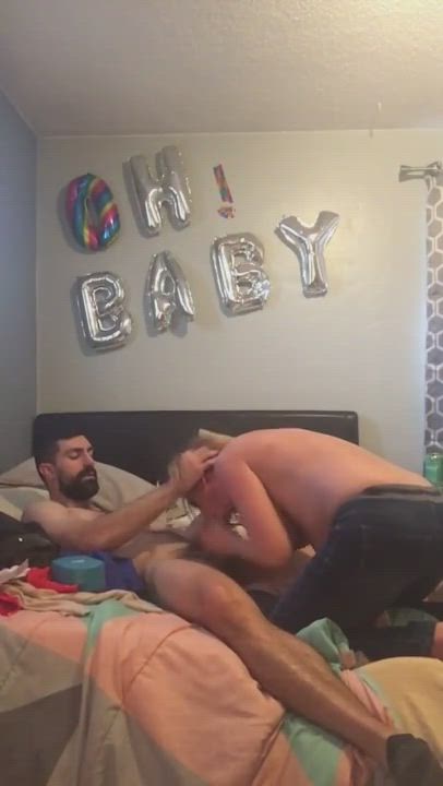 Bed Sex Big Tits Blowjob Pregnant clip