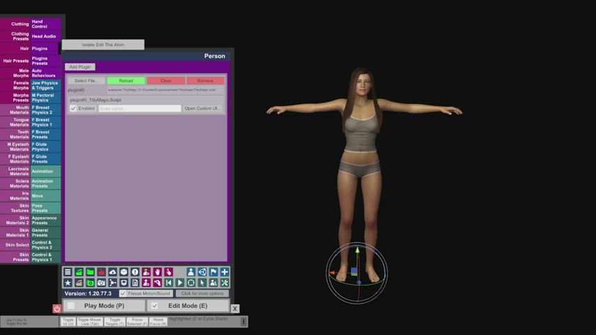 3D Boobs Female clip