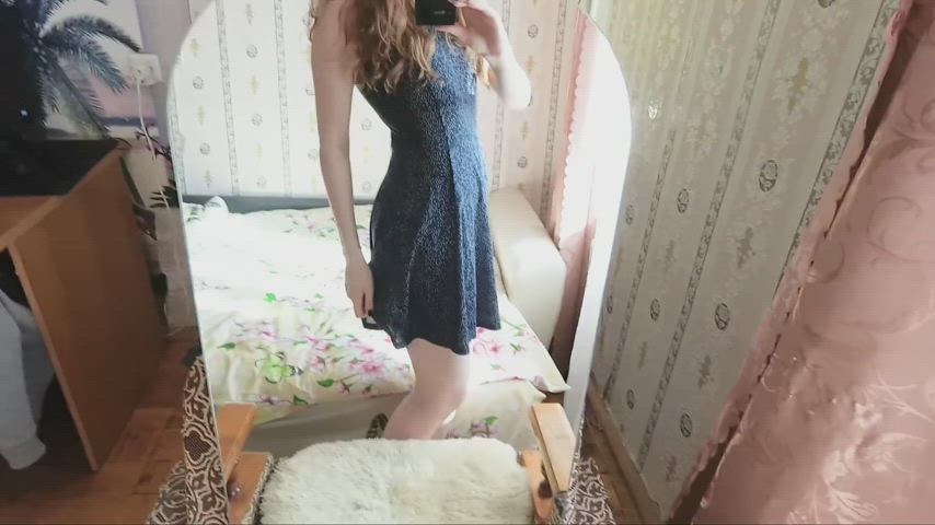 Bottomless Dress Girlfriend Upskirt clip