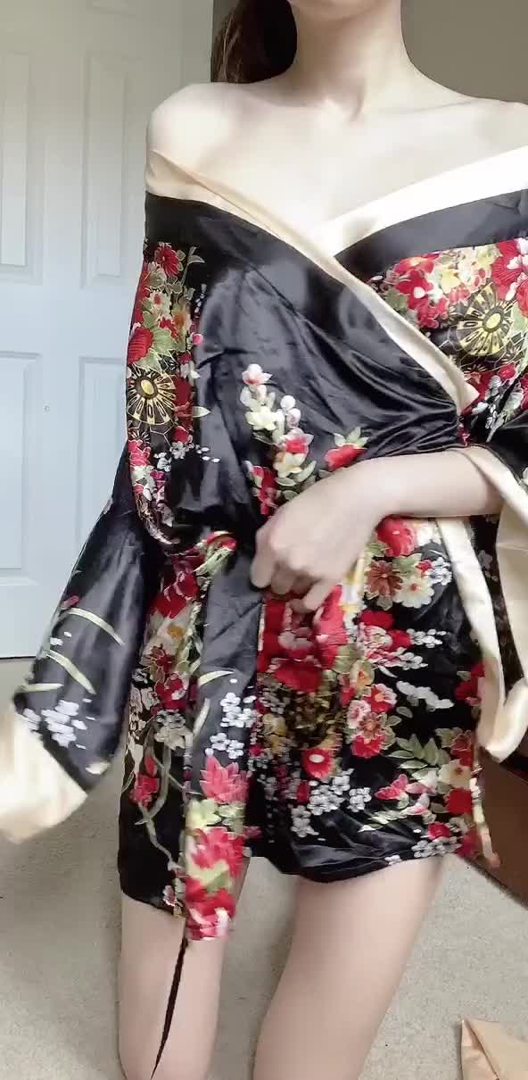 Whats under that kimono?
