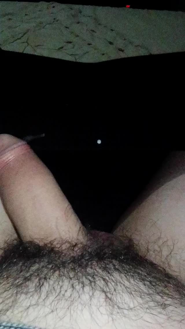 Me jerking my 19 year old cock and being verbal