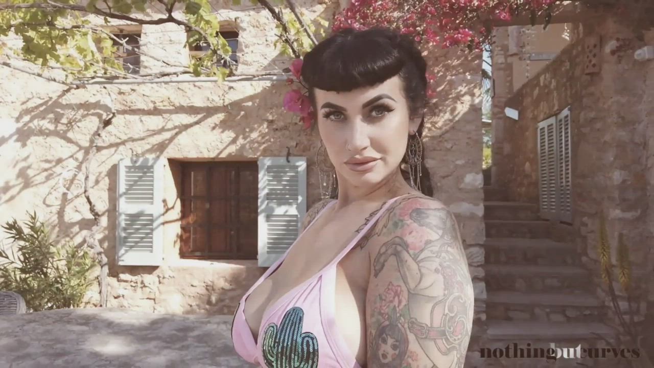 BBW Big Ass Curvy Tattoo clip