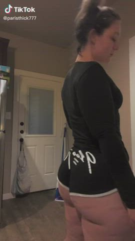 Ass Big Ass Jiggling Pawg Shaking Shorts TikTok clip