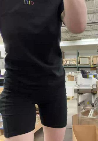 anyone else find it so funny to see goth and alt chicks in their work clothes? Here’s