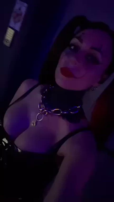 alternative big tits goth tiktok clip