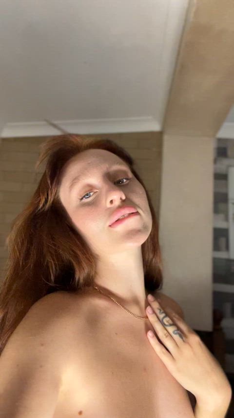 babe big tits boobs natural tits onlyfans red hair redhead sex tits just-boobs clip