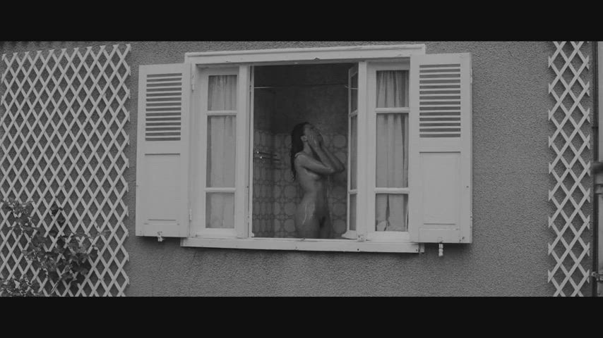 celebrity cinema french nudity shower clip