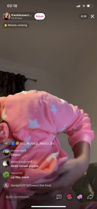 Flashing NSFW TikTok clip