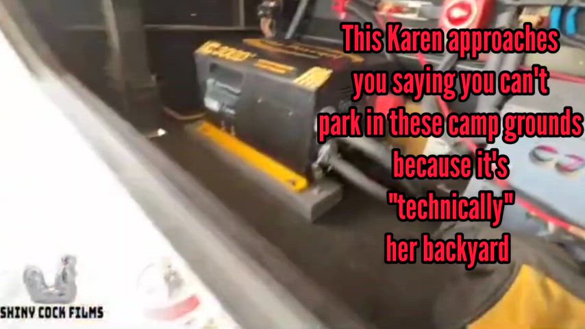 These Karen's have never been put in their place....yet