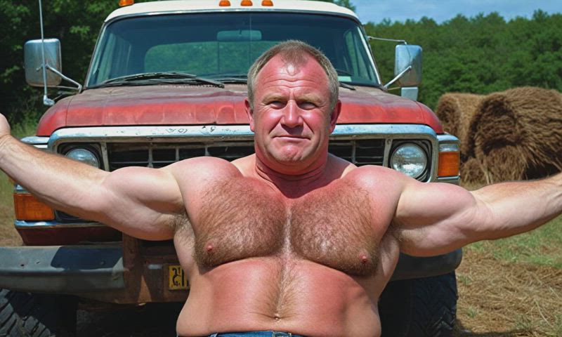 bear bisexual dad daddy farm gay husband muscles step-dad bisexual-male gay-hairy