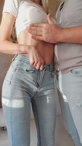 Camel toe x Tight Jeans (my very first post here )