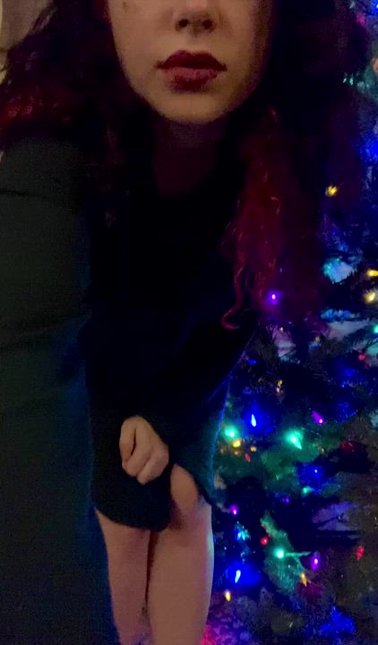 What would you do if you found a slut like me under your tree?