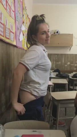 Amateur College Teen clip