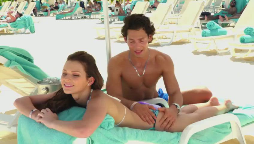 Beach Bikini Celebrity Mexican Russian Spanking clip